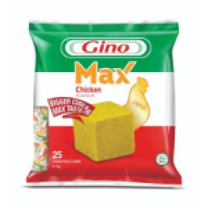 Gino max chicken flavor seasoning cube 64g